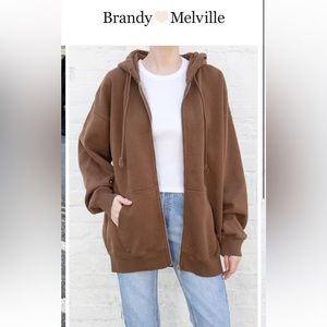 Brandy Melville Christy Hoodie oversized fit